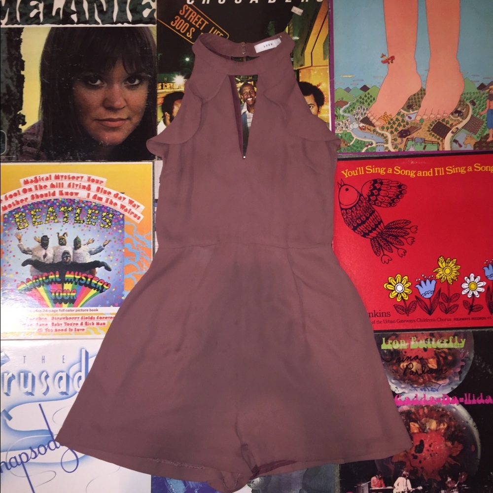 MAUVE ROMPER